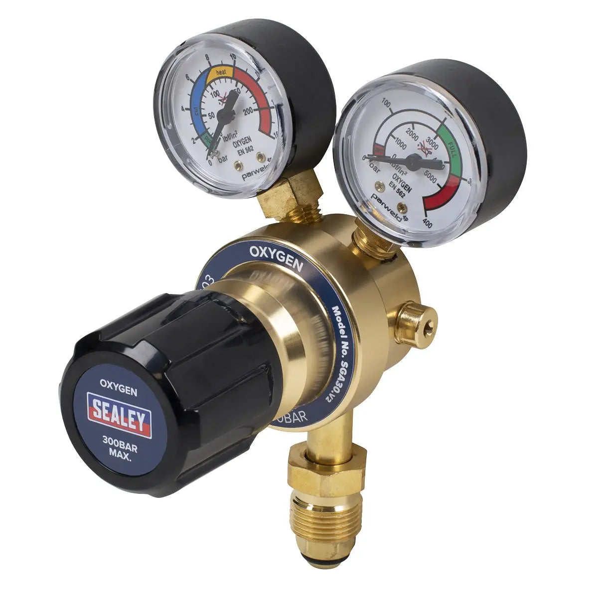 Sealey Oxygen Regulator  White Rose Tools