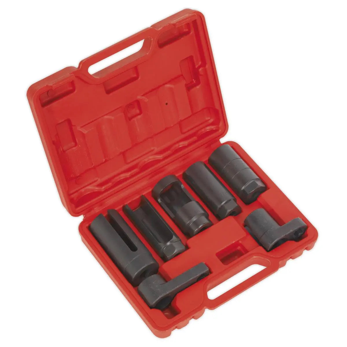 Sealey Oxygen Sensor Socket Set 7pc 3/8" & 1/2"Sq Drive 