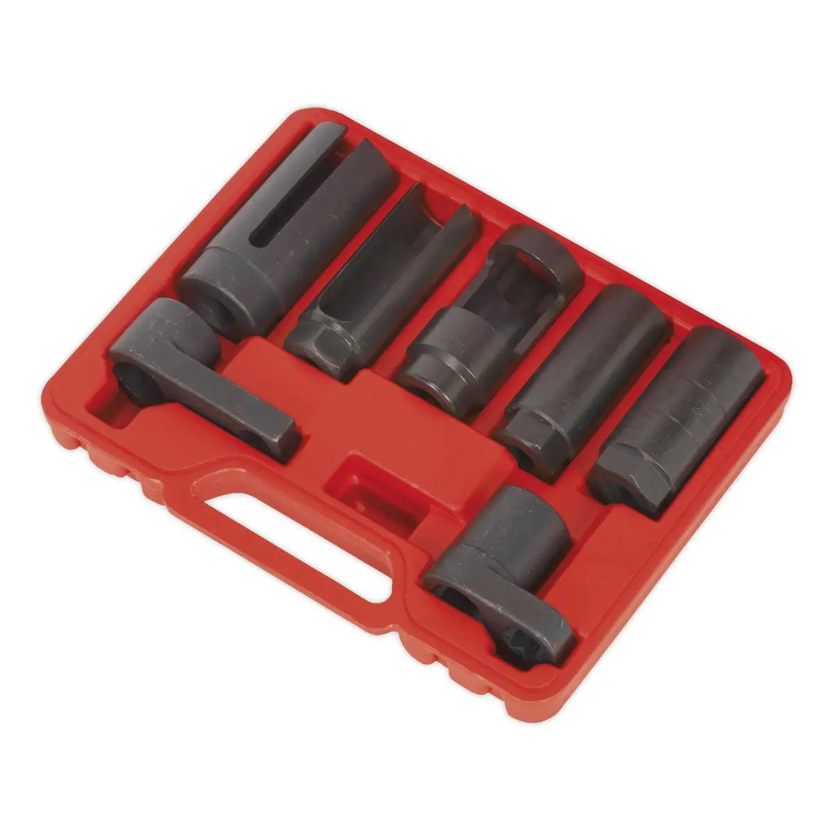 Sealey Oxygen Sensor Socket Set 7pc 3/8" & 1/2"Sq Drive 