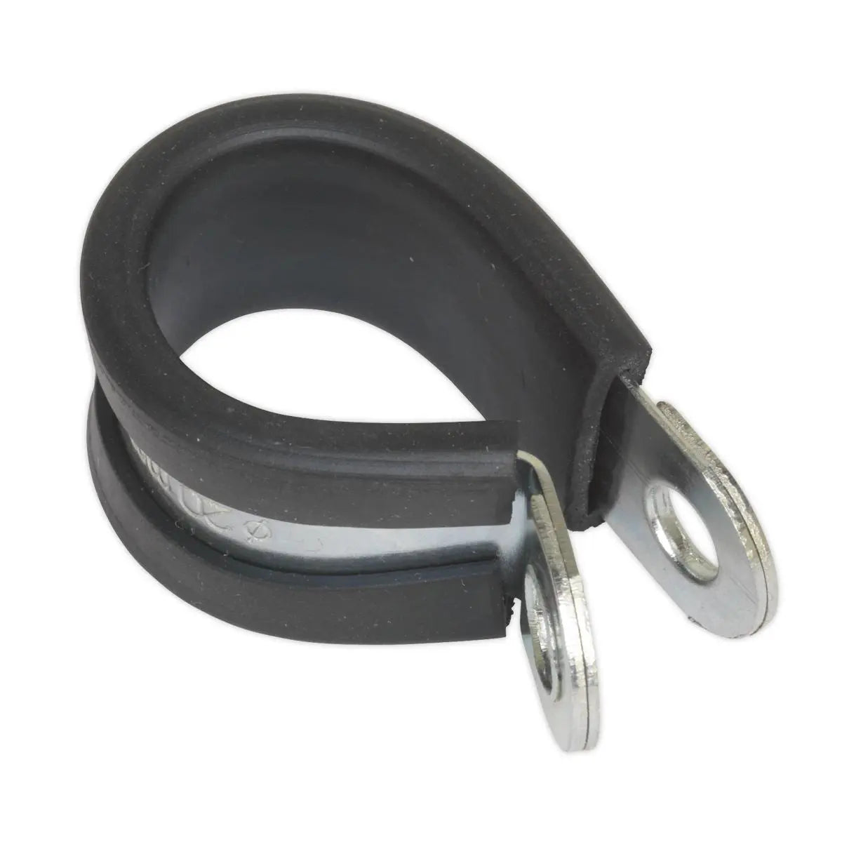 Sealey P-Clip Rubber Lined Ø21mm Pack of 25 
