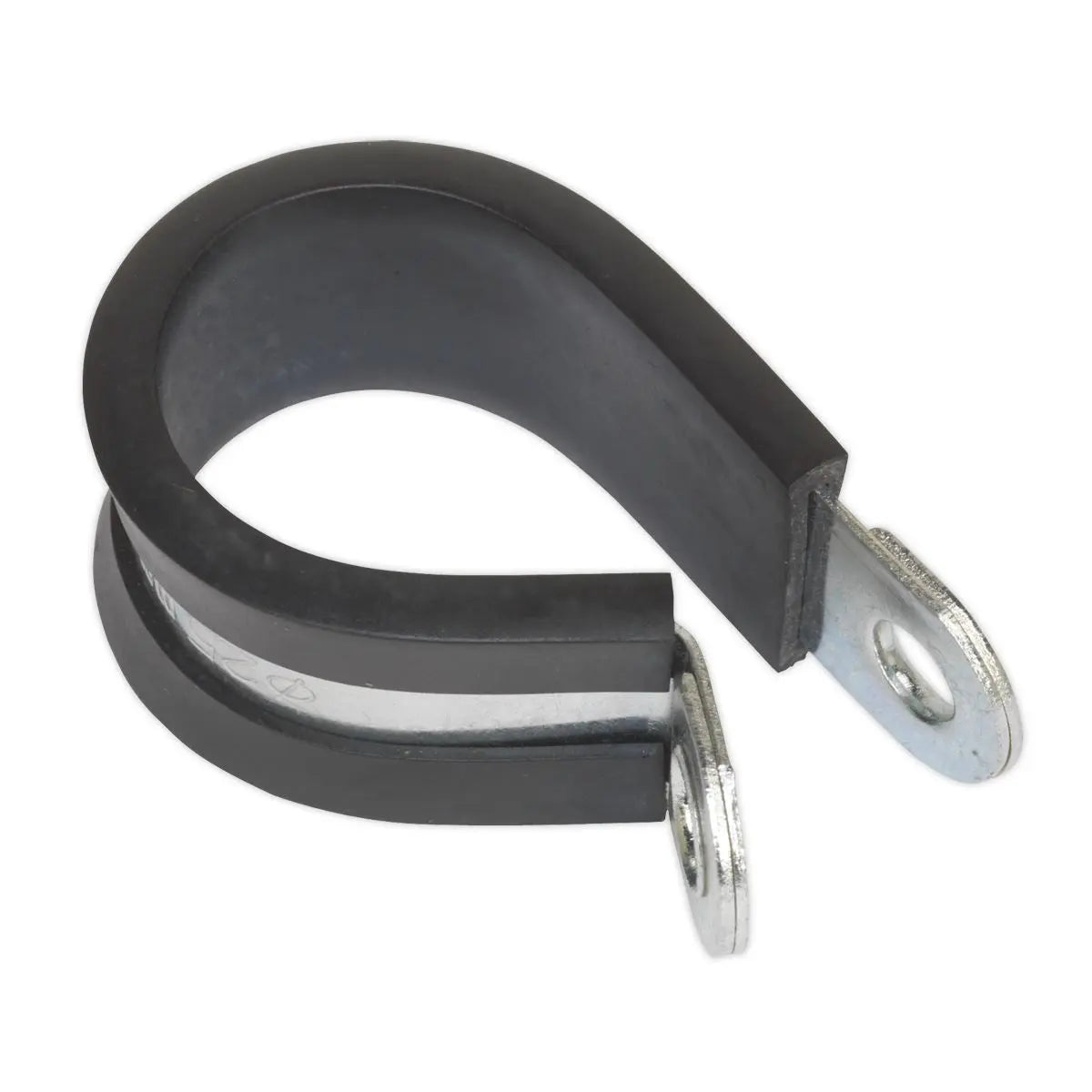 Sealey P-Clip Rubber Lined Ø25mm Pack of 25 