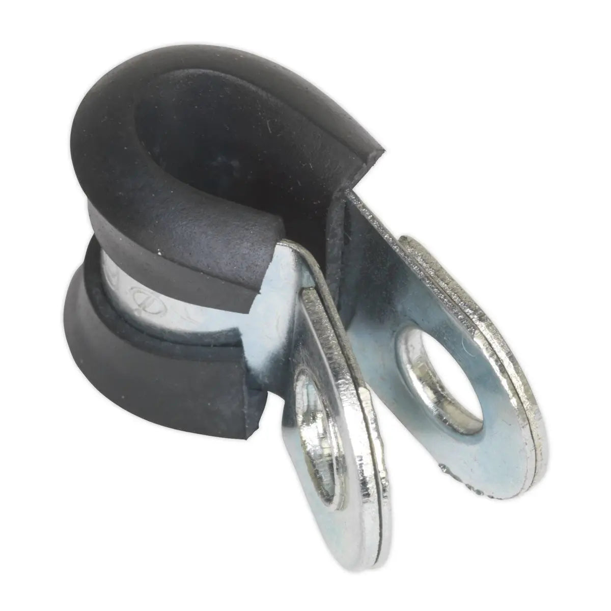 Sealey P-Clip Rubber Lined Ø6mm Pack of 25 