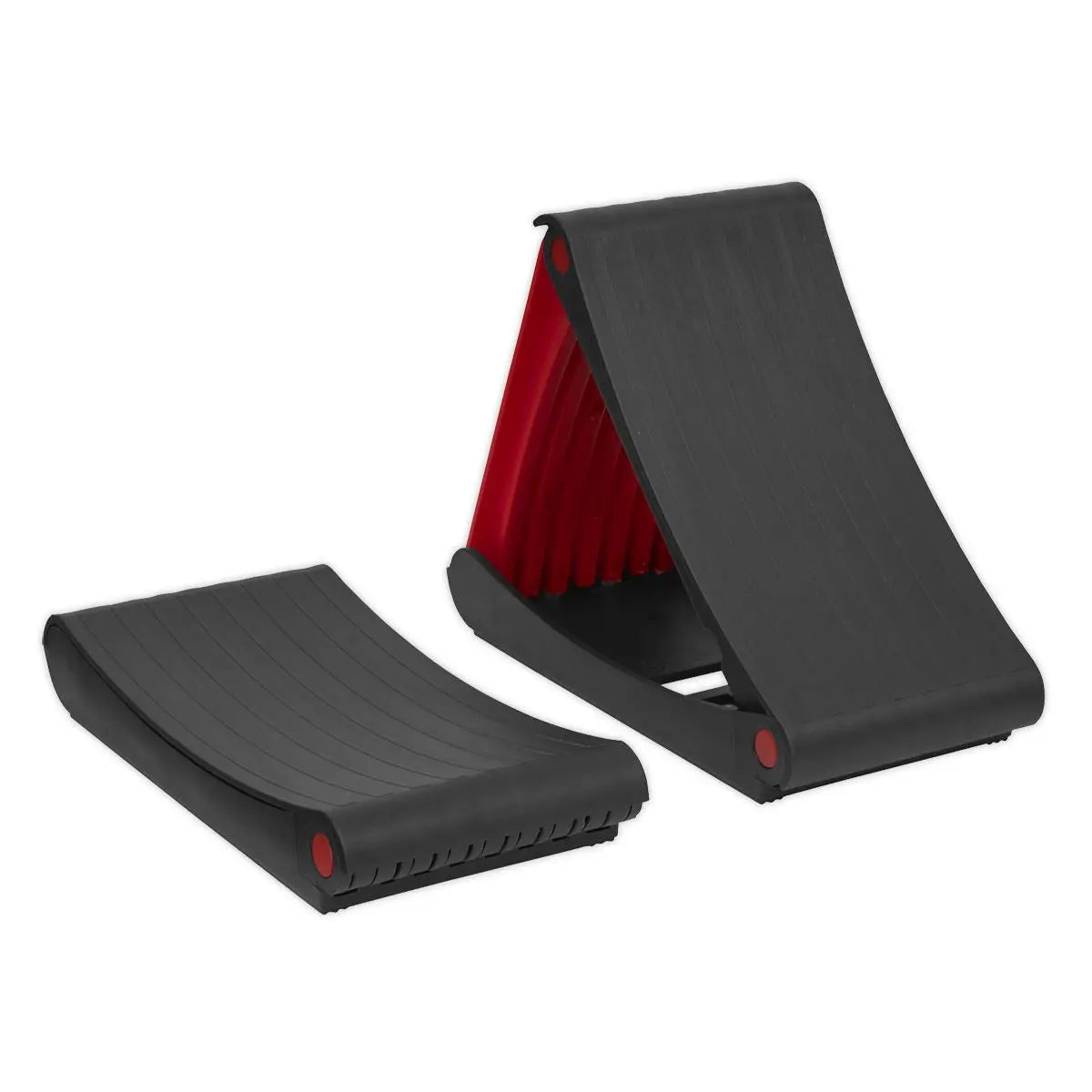Sealey Pair of Folding Wheel Chocks 