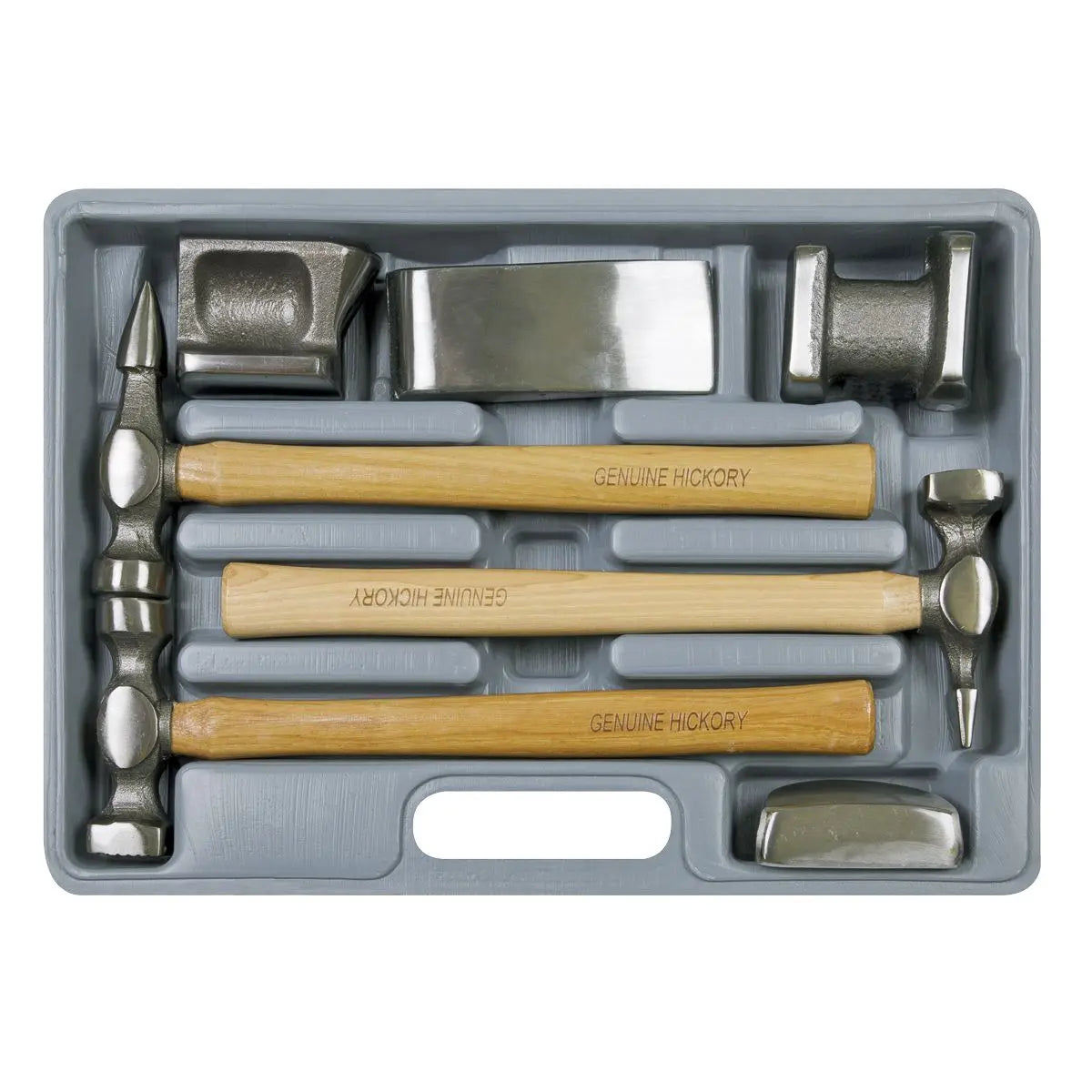 Sealey Panel Beating Set 7pc Drop-Forged Hickory Shafts 