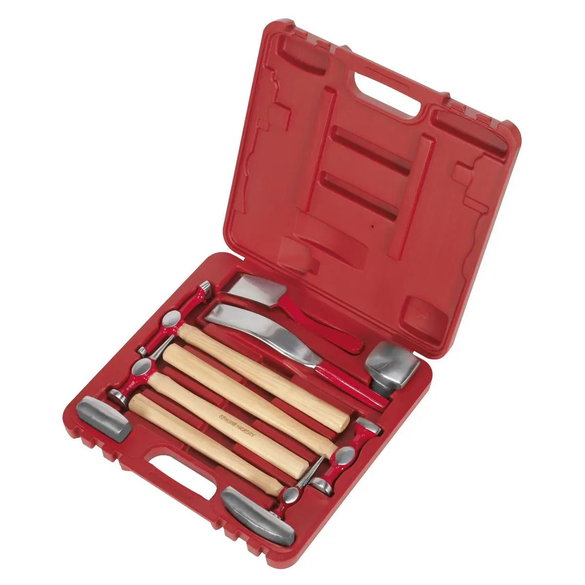 Sealey Panel Beating Set 9 Piece Bodywork Kit in Case 