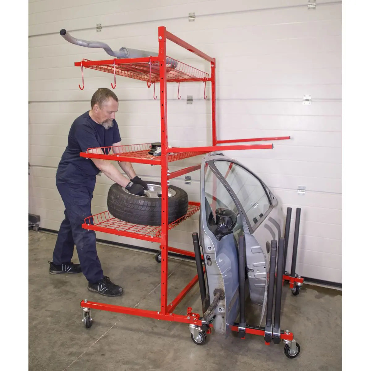 Sealey Parts Cart with Panel Train 
