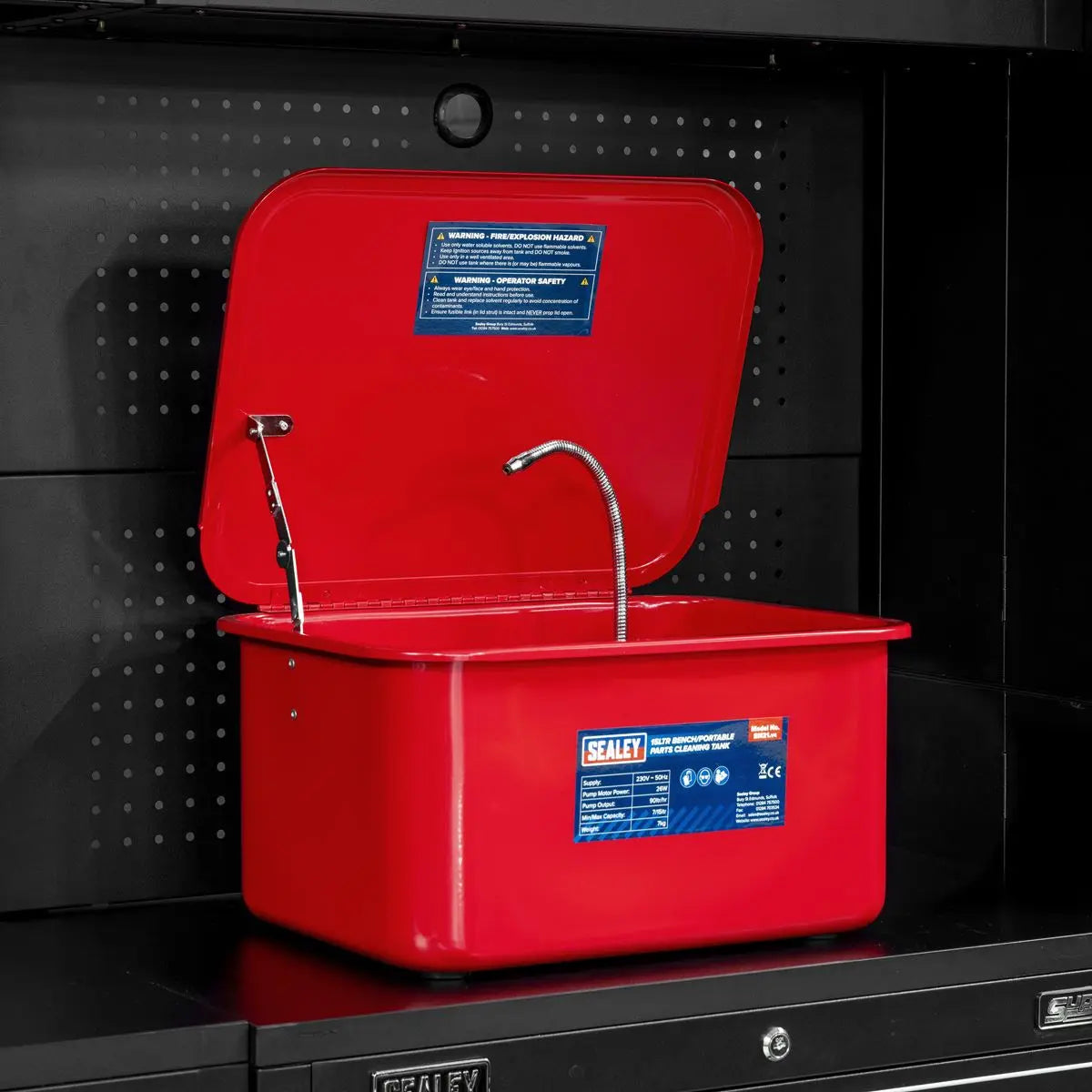 Sealey Parts Cleaning Tank Bench/Portable 