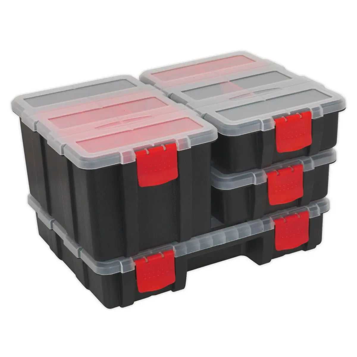 Sealey Parts Storage Combination Set 4pc  White Rose Tools