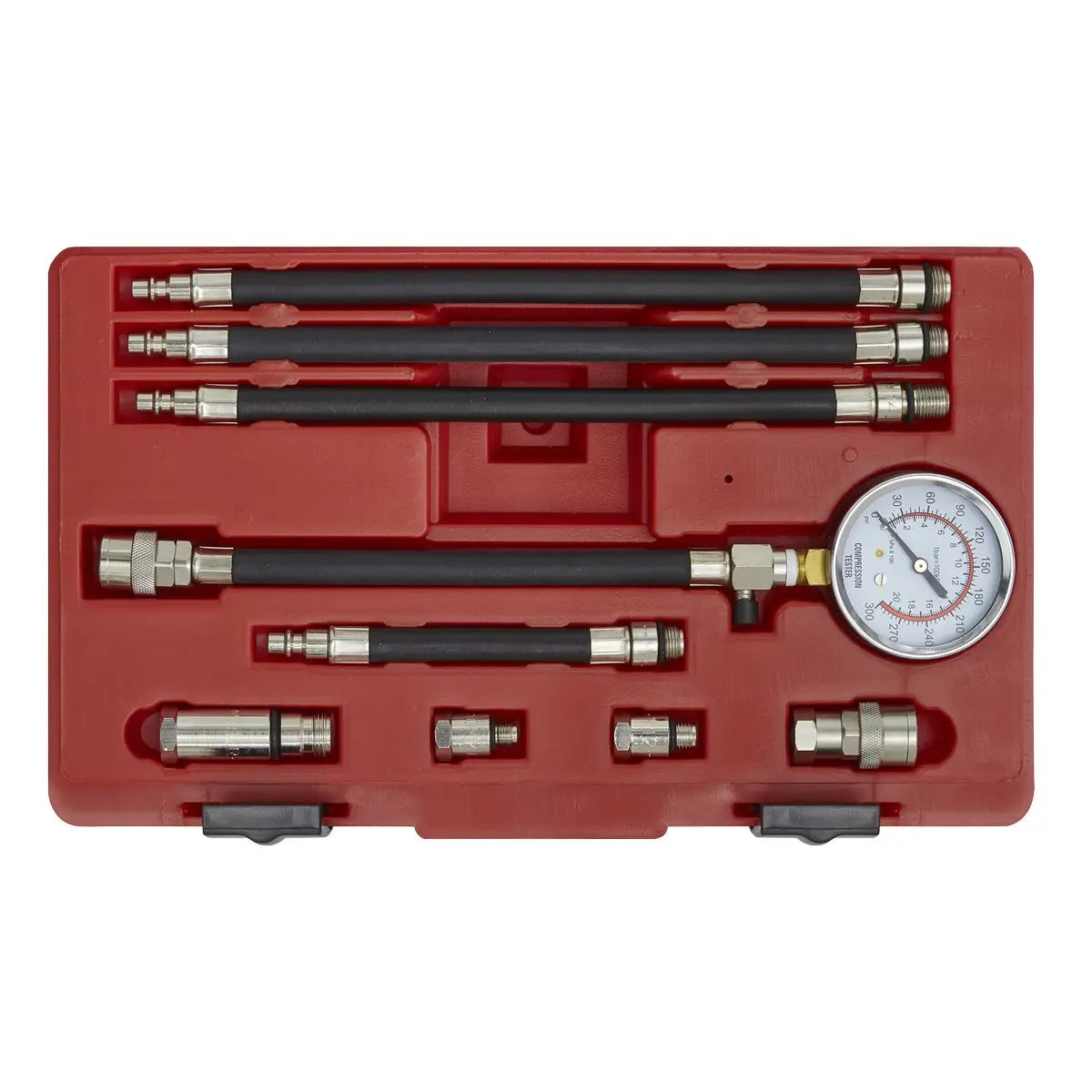 Sealey Petrol Compression Test Kit 10pc 