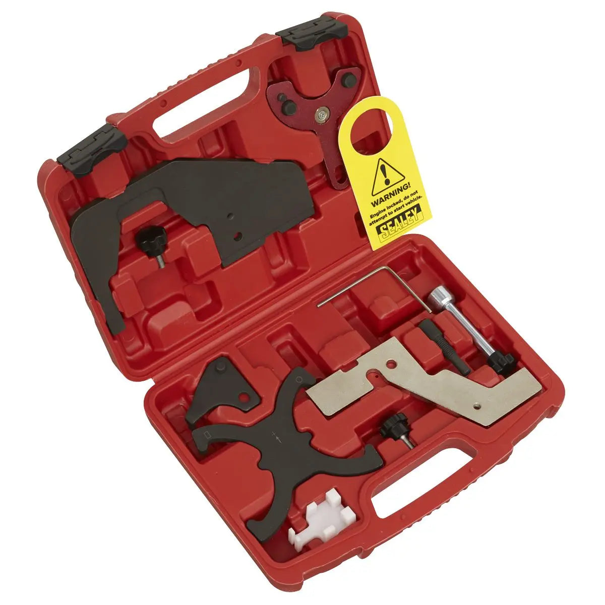 Sealey Petrol Engine Timing Tool Kit - for Ford, Volvo, Mazda 1.5, 1.6, 2.0 - Belt/Chain Drive 