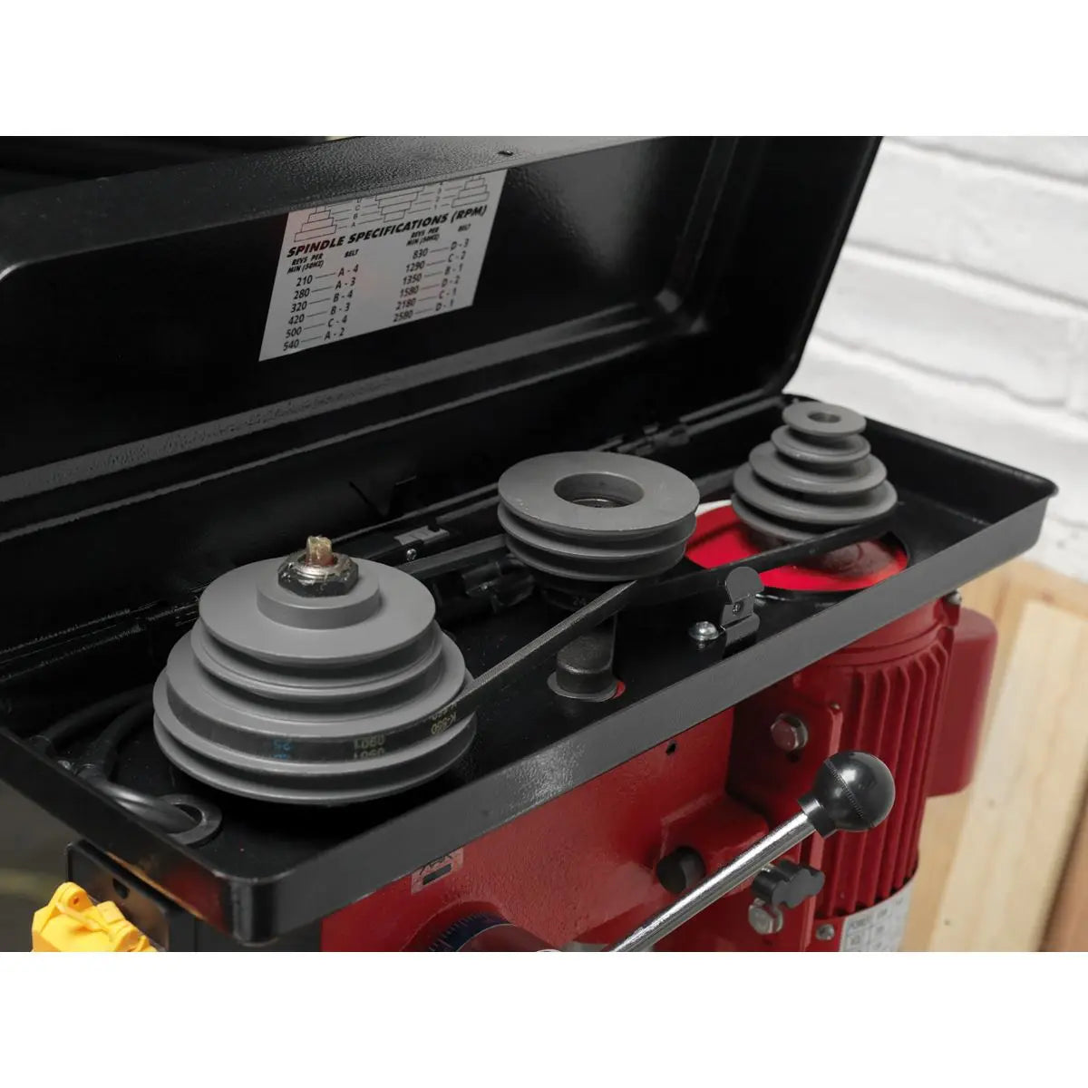 Sealey Pillar Drill Floor 12-Speed 370W/230V 