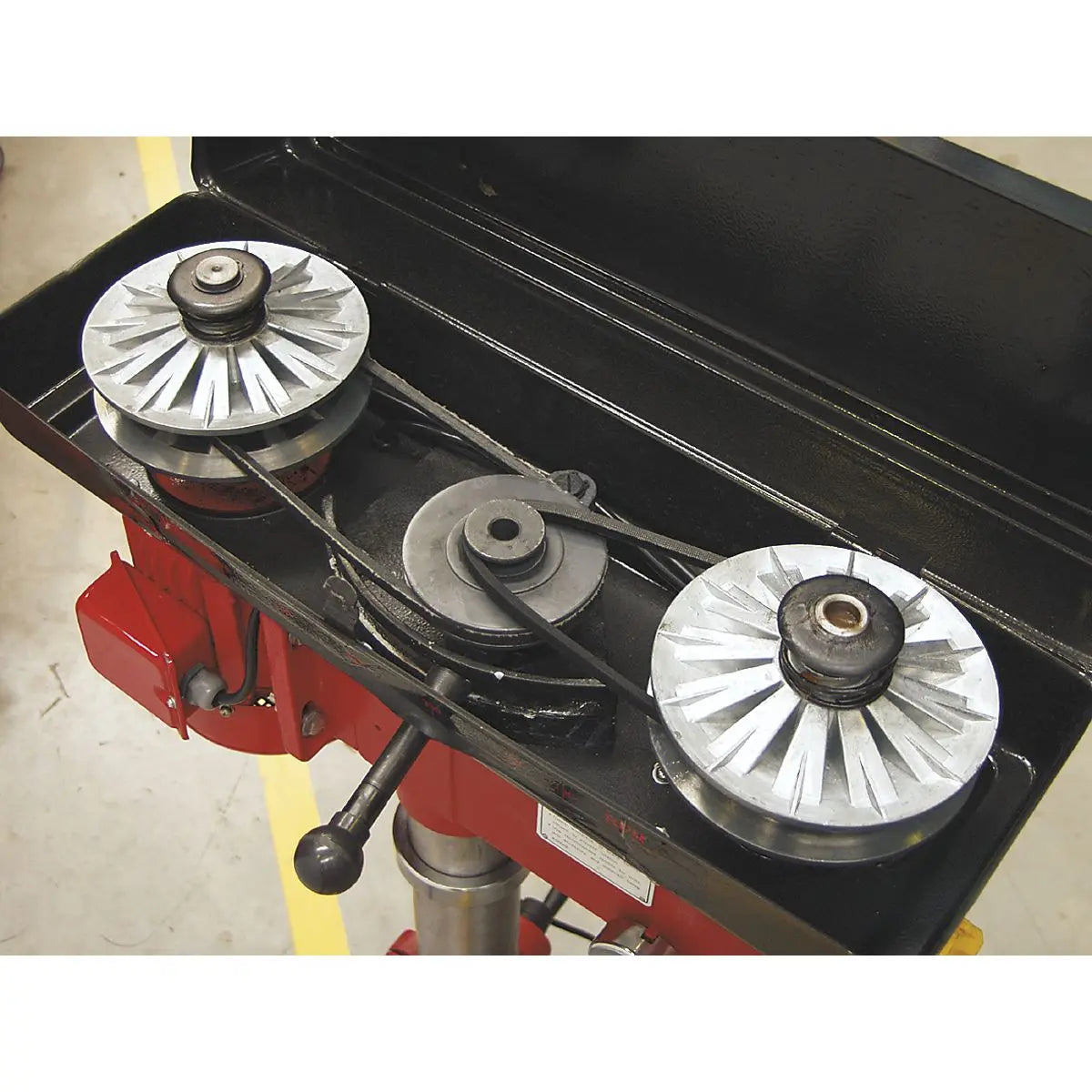 Sealey Pillar Drill Floor Variable Speed 1630mm Height 650W/230V 