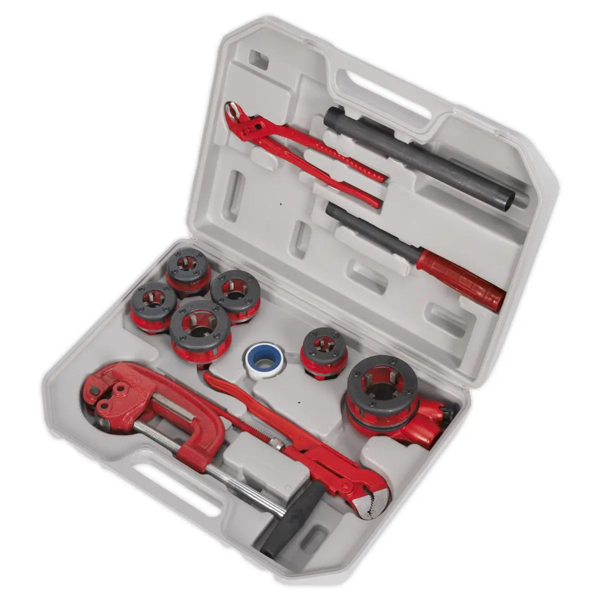 Sealey Pipe Threading Kit 1/4" - 1-1/4"BSPT 