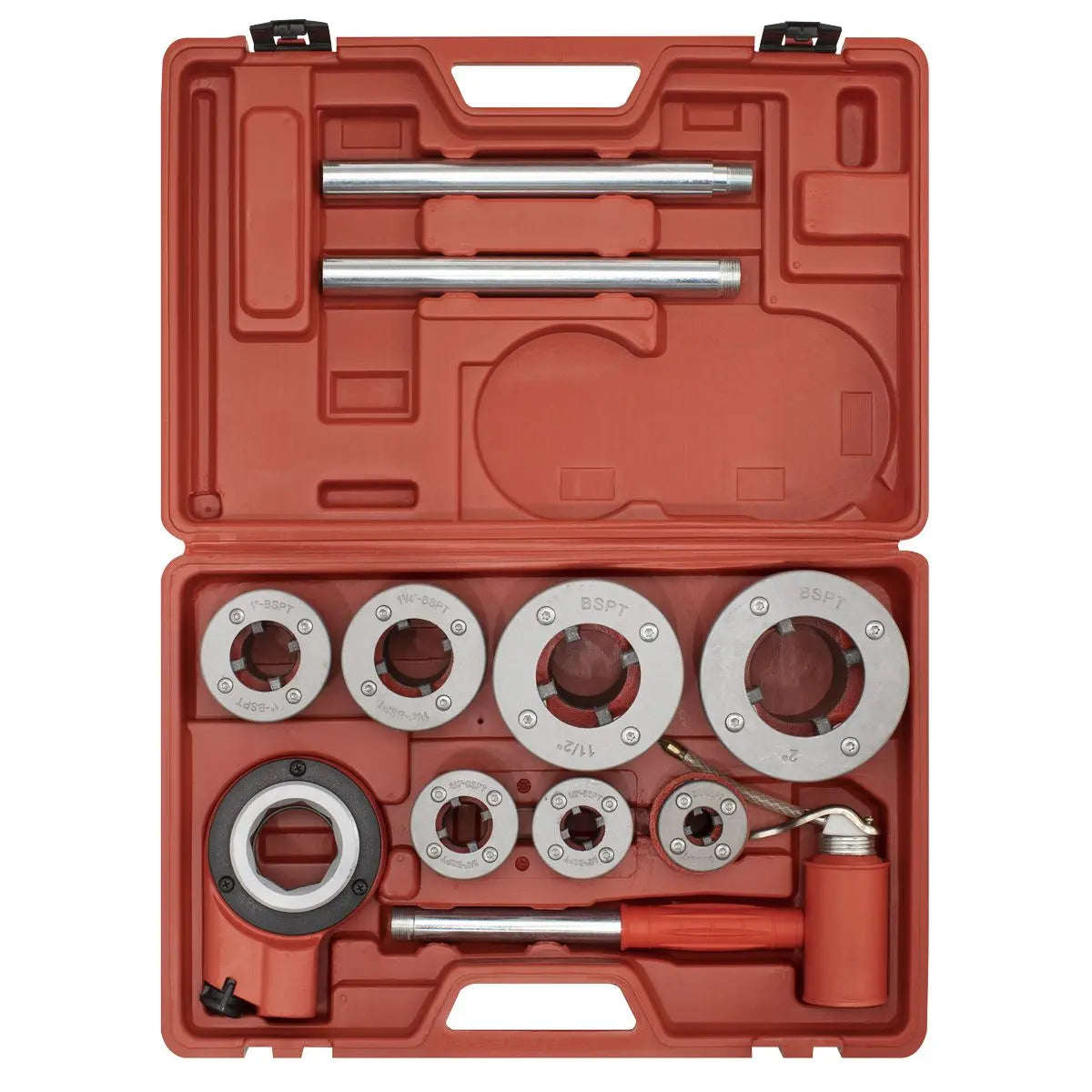 Sealey Pipe Threading set 7pc 3/8"- 2"BSPT 