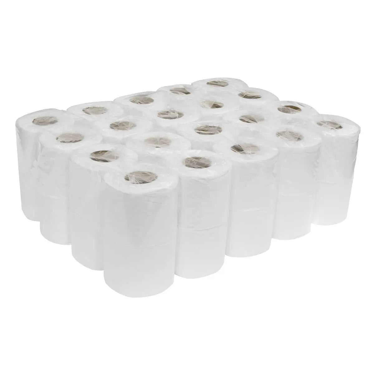 Sealey Plain White Toilet Roll - Pack of 4 x 10 (40 Rolls) 