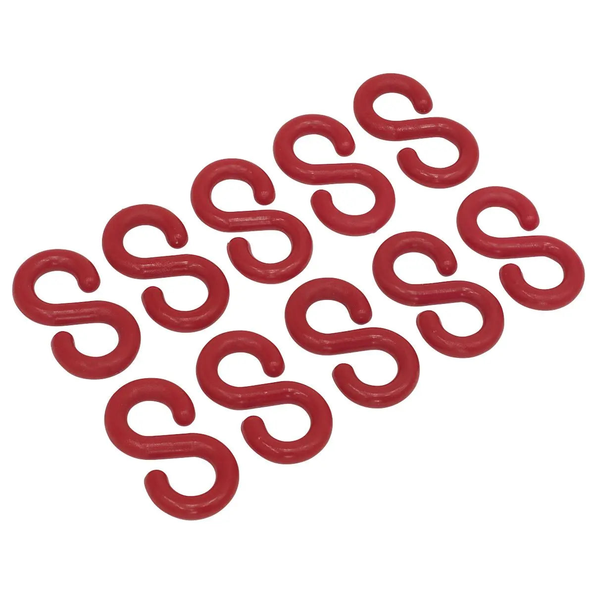 Sealey Plastic Chain S-Hook Pack of 10 