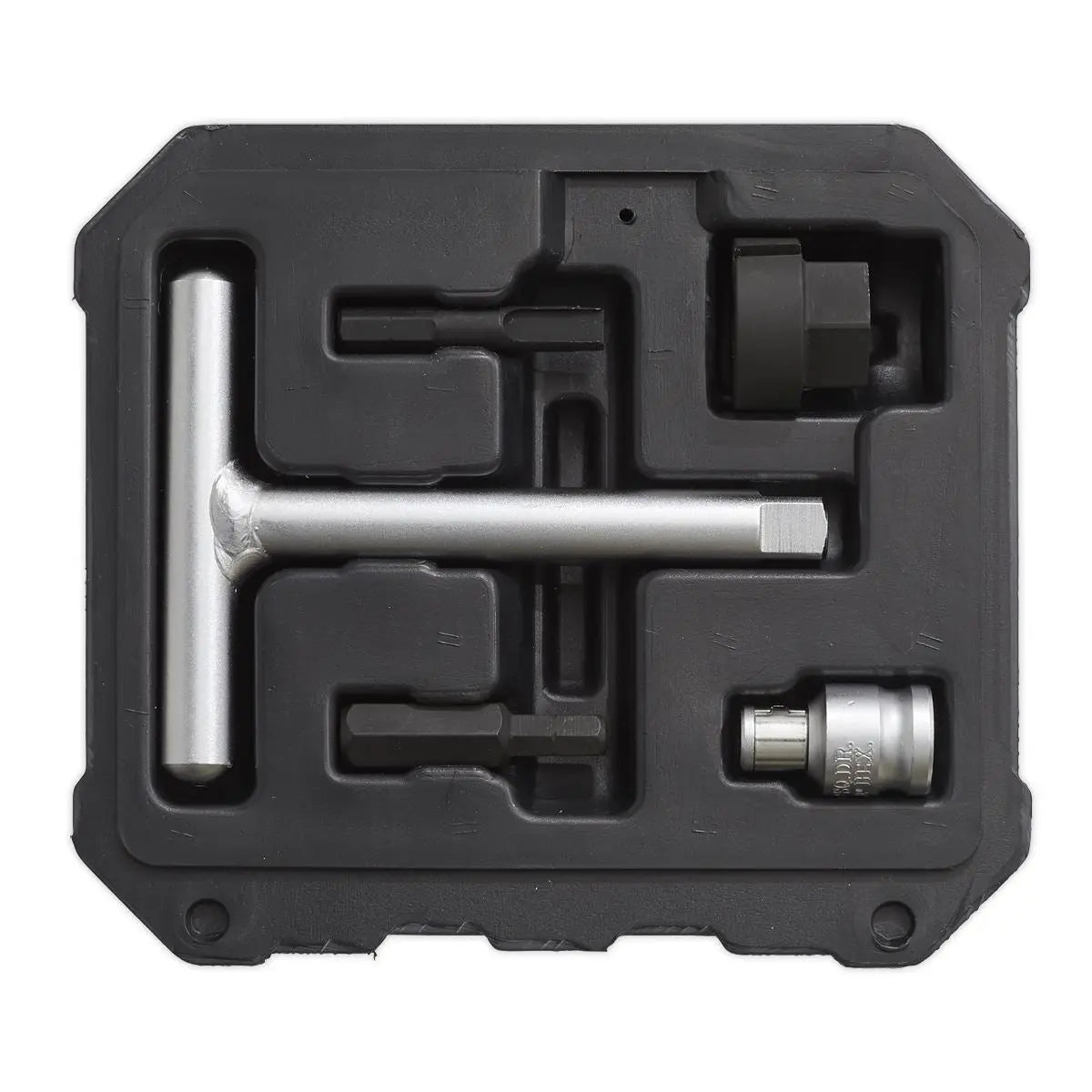 Sealey Plastic Oil Drain Plug Driver Kit 5pc 