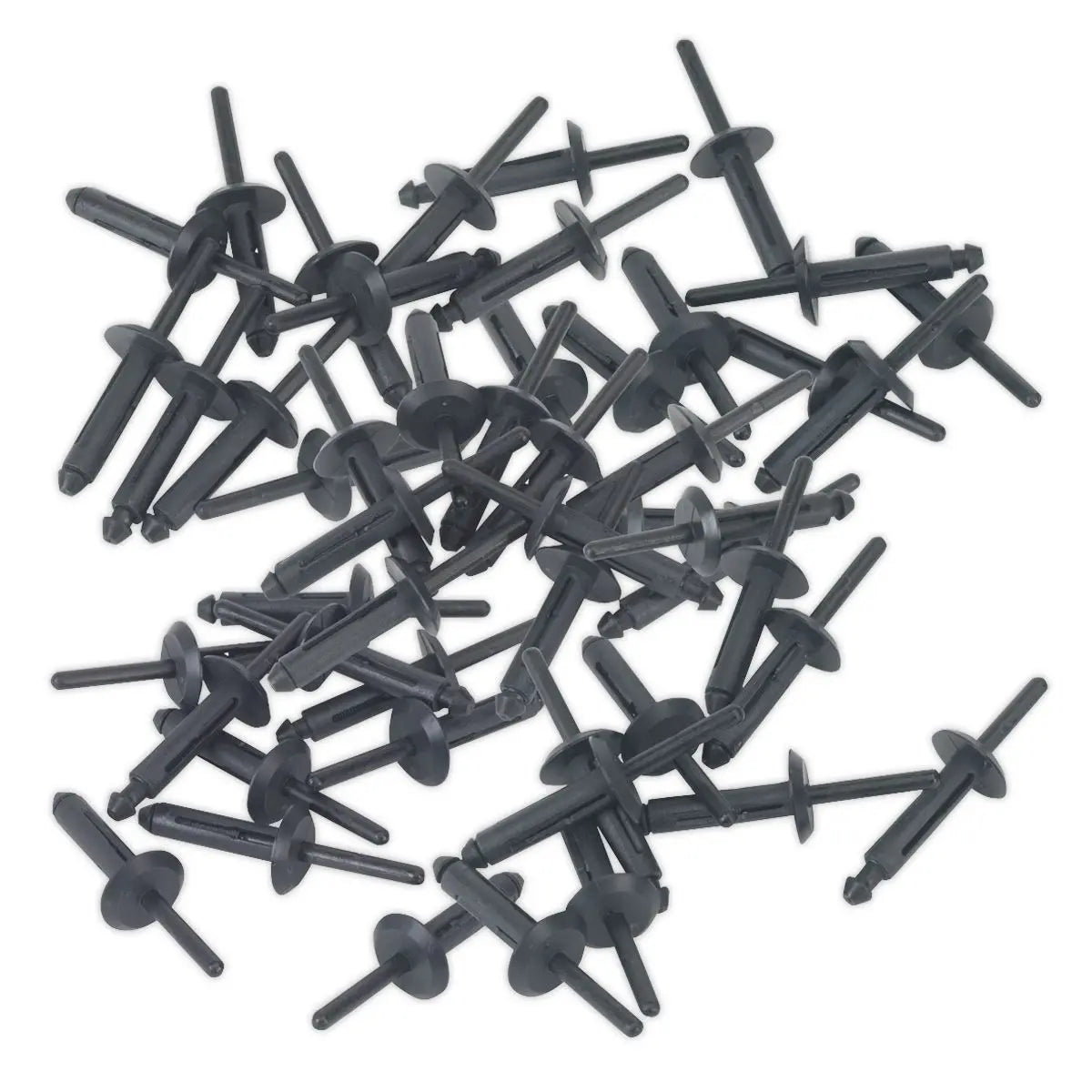 Sealey Plastic Rivet Ø6.3 x 25.2mm Pack of 50 