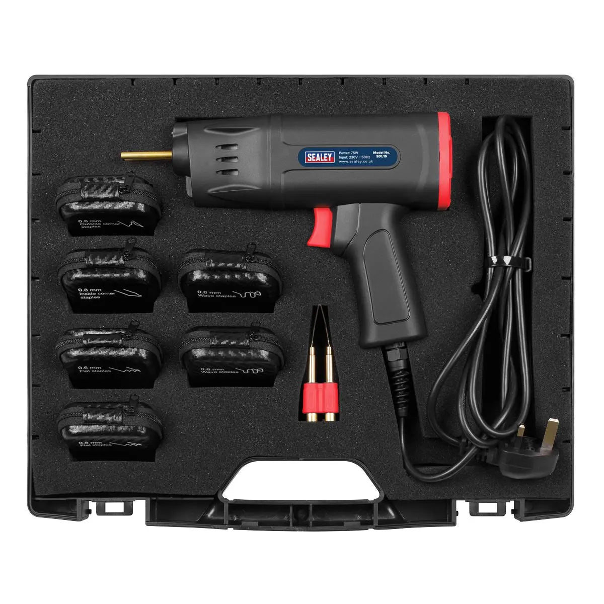 Sealey Plastic Welding Repair Kit 75W 