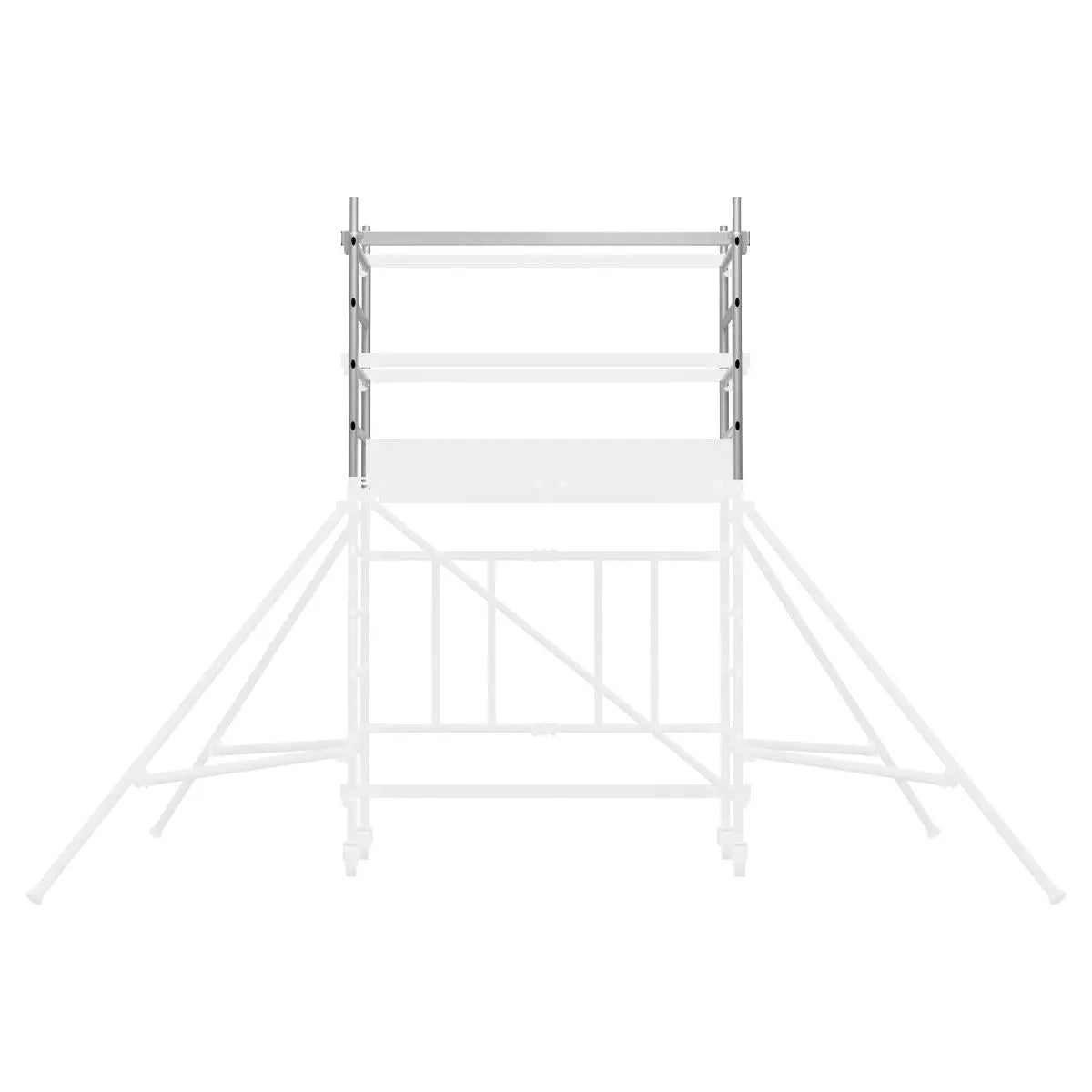 Sealey Platform Scaffold Tower Extension Pack 2 EN 1004-1  White Rose Tools