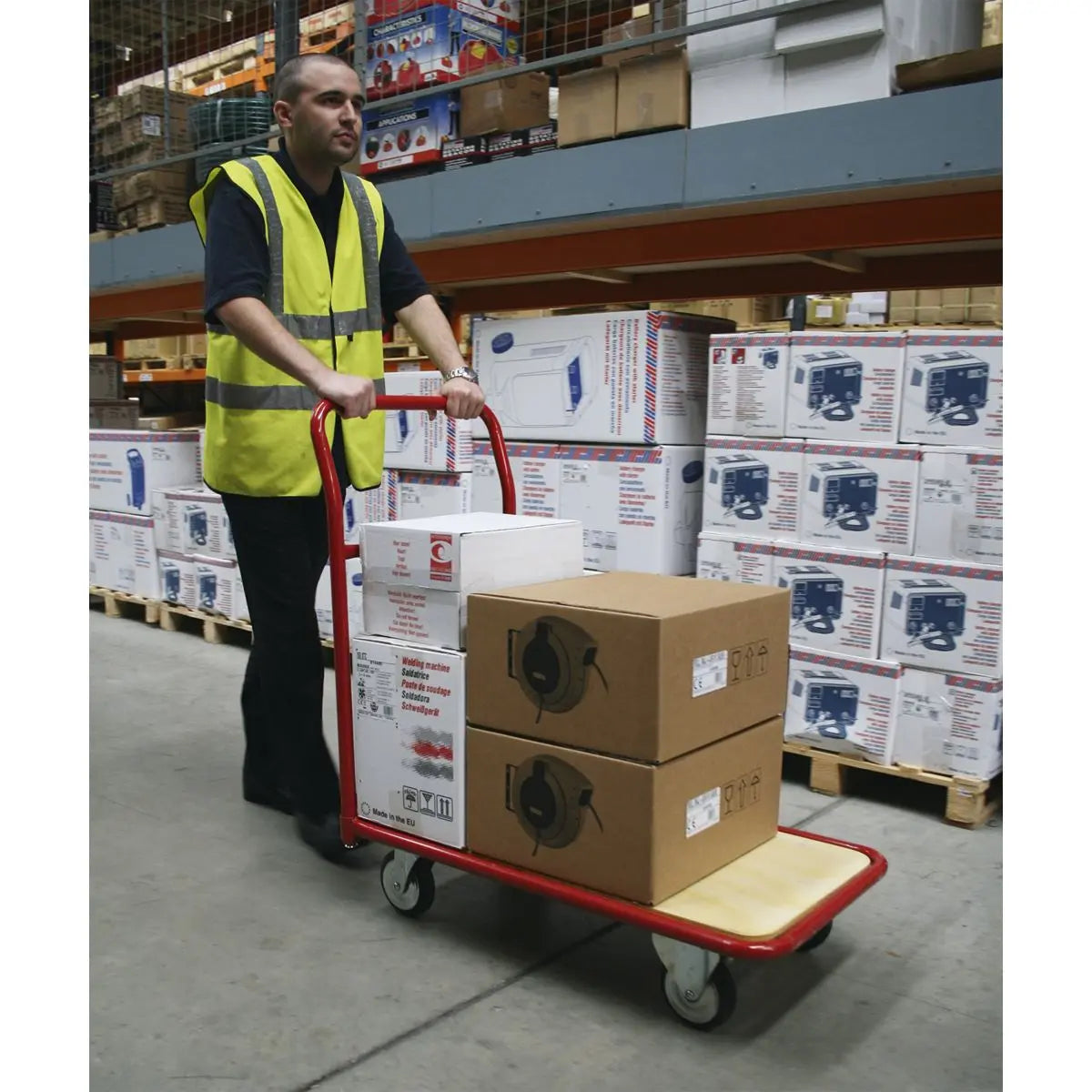 Sealey Platform Truck 250kg Capacity Heavy-Duty 