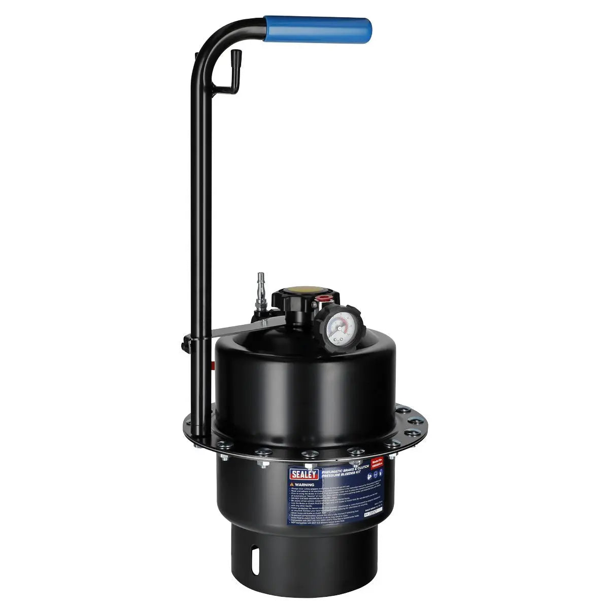 Sealey Pneumatic Brake & Clutch Pressure Bleeder Kit 5L  White Rose Tools