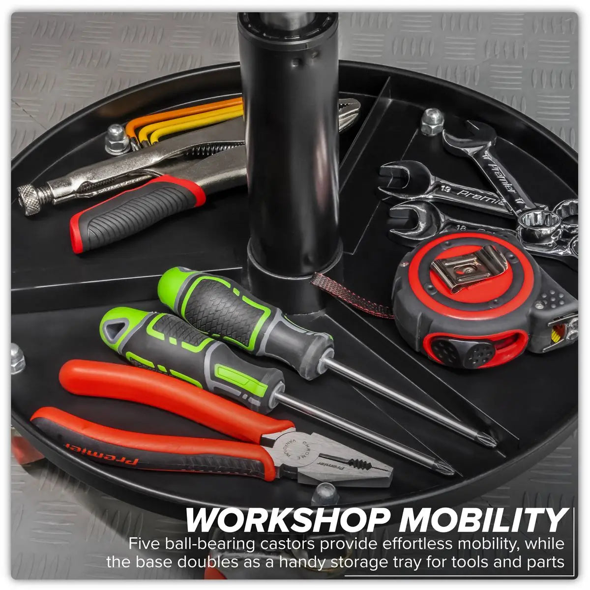 Sealey Pneumatic Mechanic's Seat  White Rose Tools