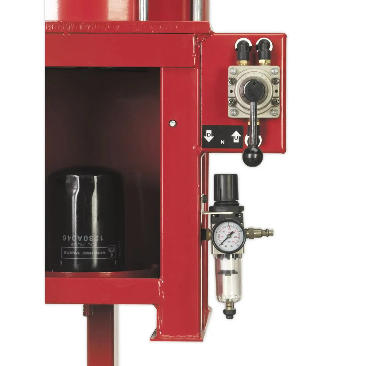 Sealey Pneumatic Oil Filter Crusher 