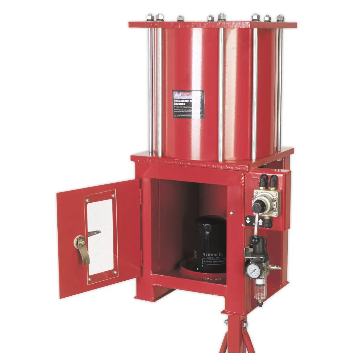 Sealey Pneumatic Oil Filter Crusher 