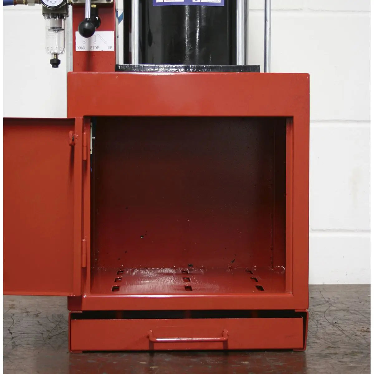 Sealey Pneumatic Paint Can Crusher 2.2 Tonne 