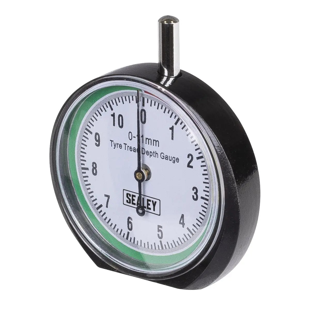 Sealey Pocket Type Tyre Tread Depth Dial Gauge  White Rose Tools