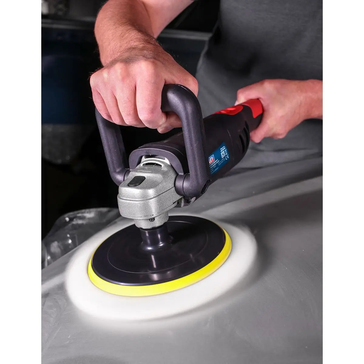 Sealey Polisher Digital Ø180mm 1100W/230V Lightweight 
