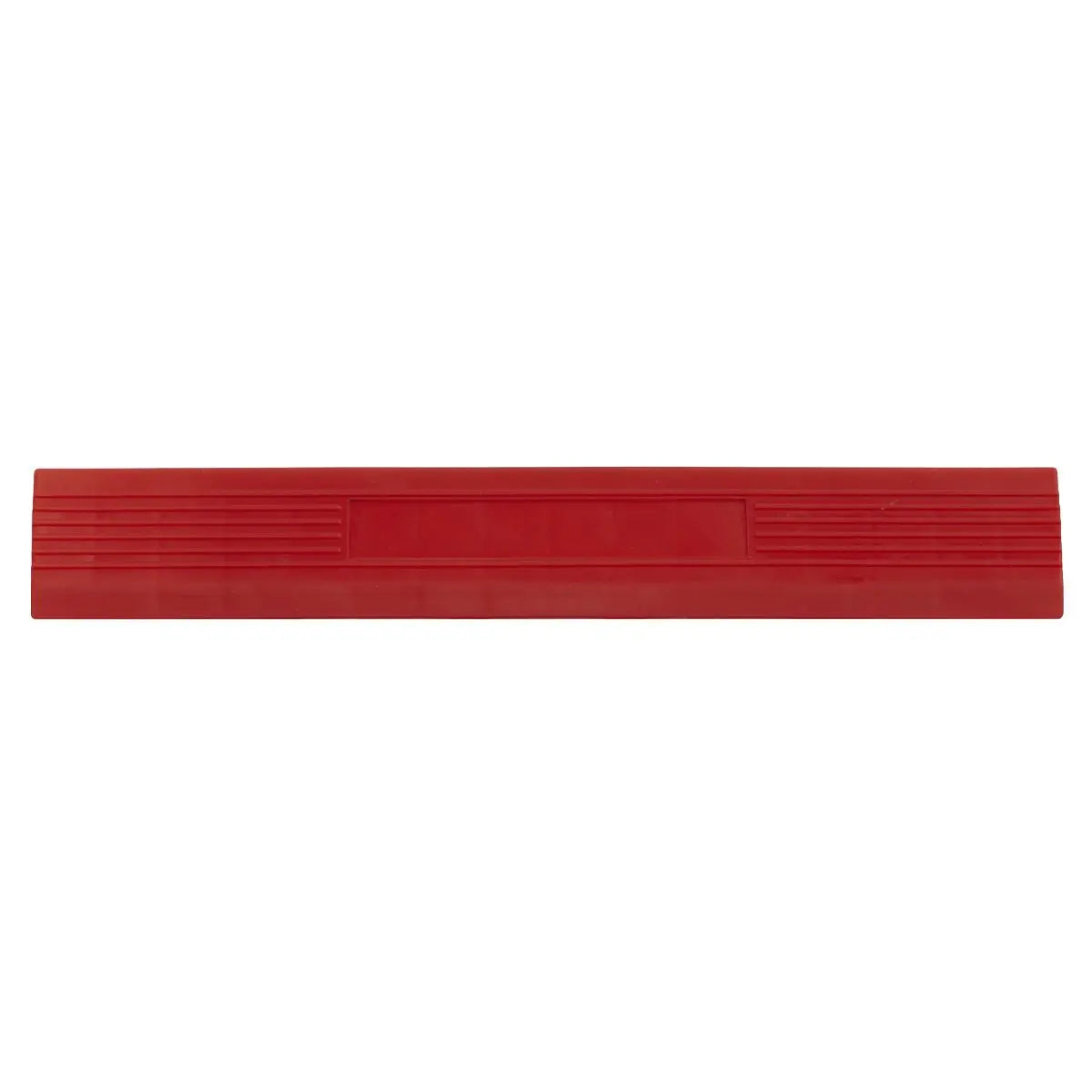 Sealey Polypropylene Floor Tile Edge 400 x 60mm Red Male - Pack of 6 