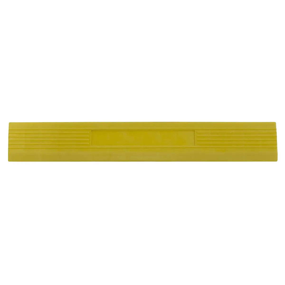 Sealey Polypropylene Floor Tile Edge 400 x 60mm Yellow Male - Pack of 6 