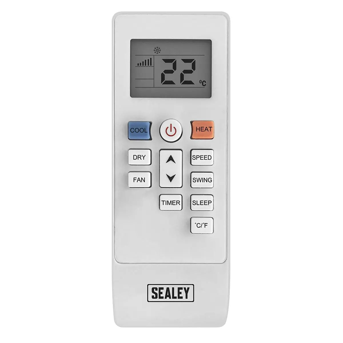 Sealey Portable Air Conditioner/Dehumidifier/Air Cooler/Heater with Window Sealing Kit 12,000Btu/hr 