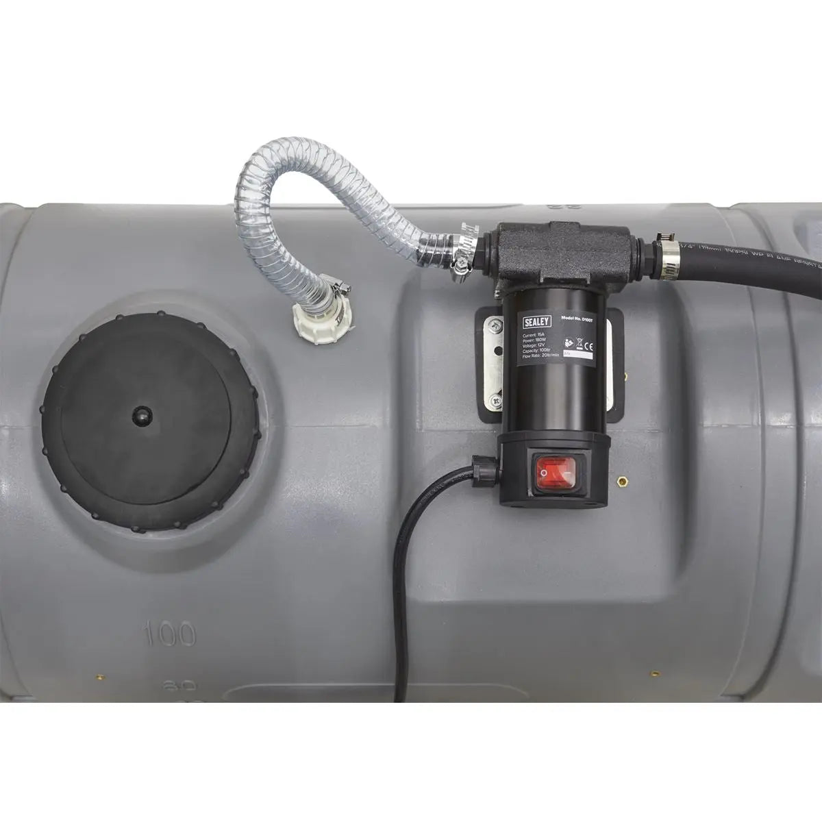 Sealey Portable Diesel Tank 100L 12V 