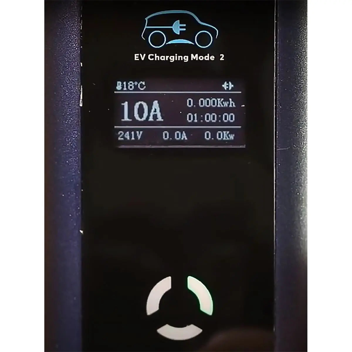 Sealey Portable EV Charger Type 1 to UK 10A (2.3KW) 5m Cable 