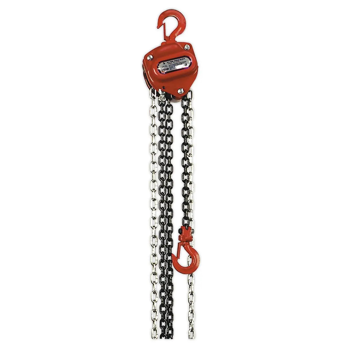 Sealey Portable Lifting Adjustable Gantry Crane 0.5 Tonne & Hoist Combo 