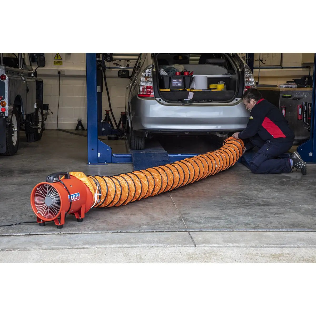 Sealey Portable Ventilator Ø250mm with 5m Ducting 