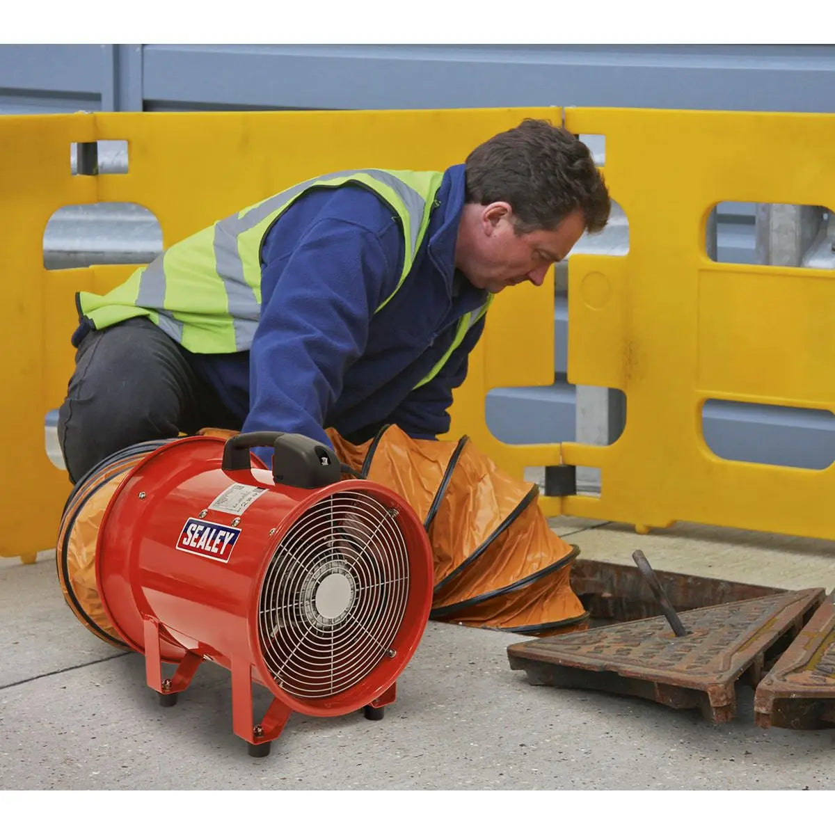 Sealey Portable Ventilator Ø300mm with 5m Ducting 