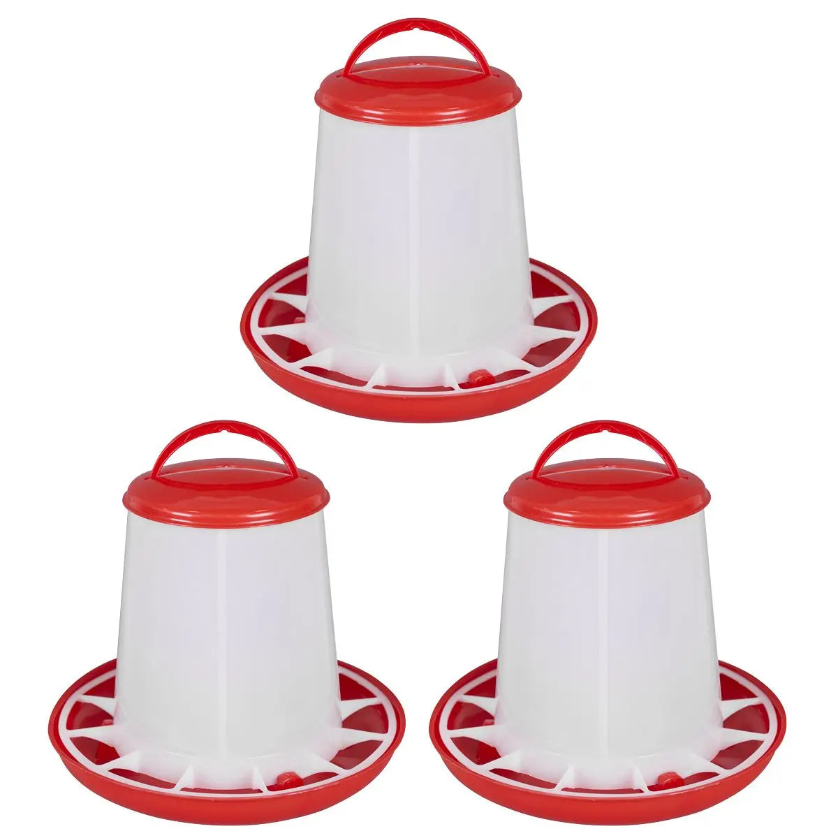 Sealey Poultry Feeder 3kg - Pack of 3  White Rose Tools
