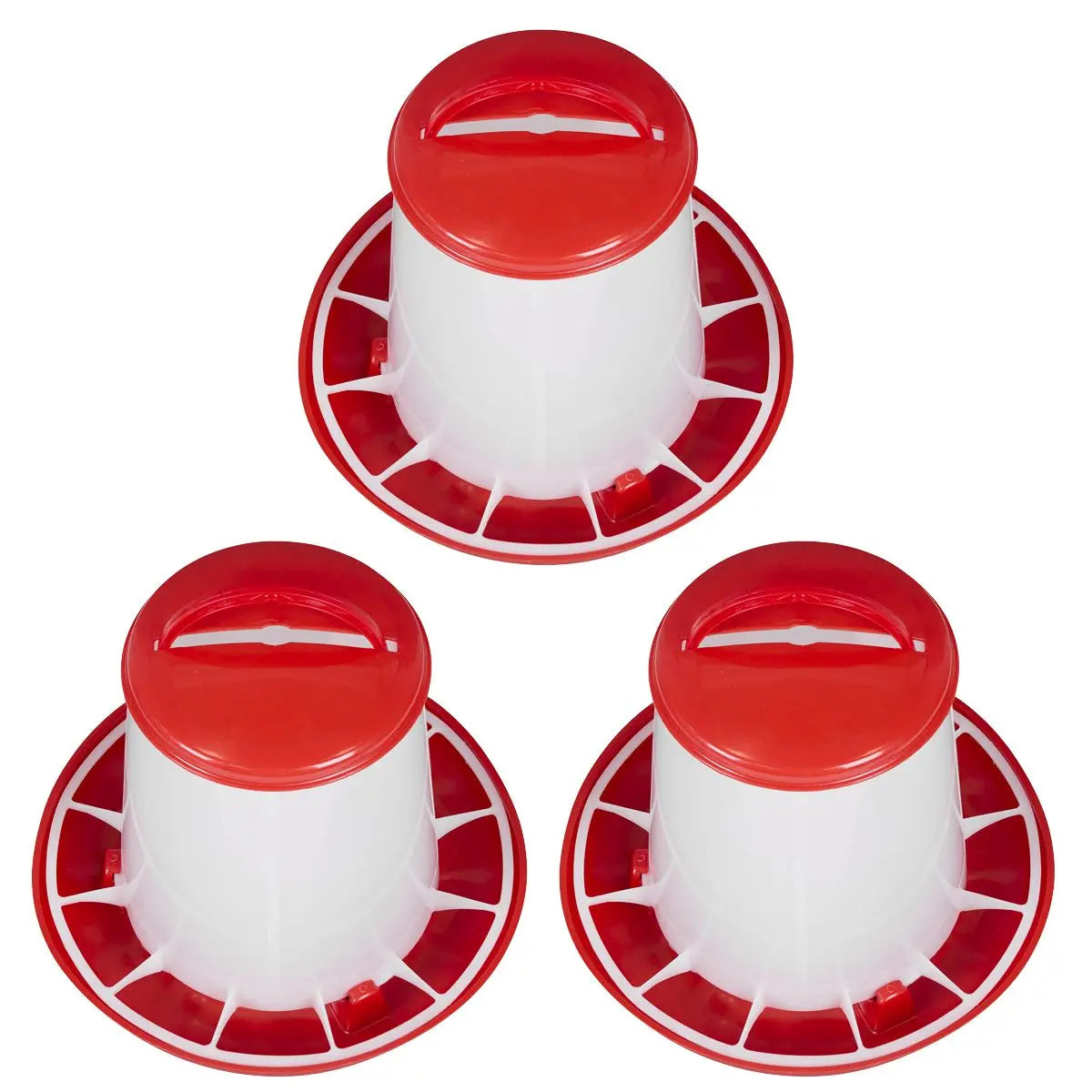 Sealey Poultry Feeder 3kg - Pack of 3  White Rose Tools