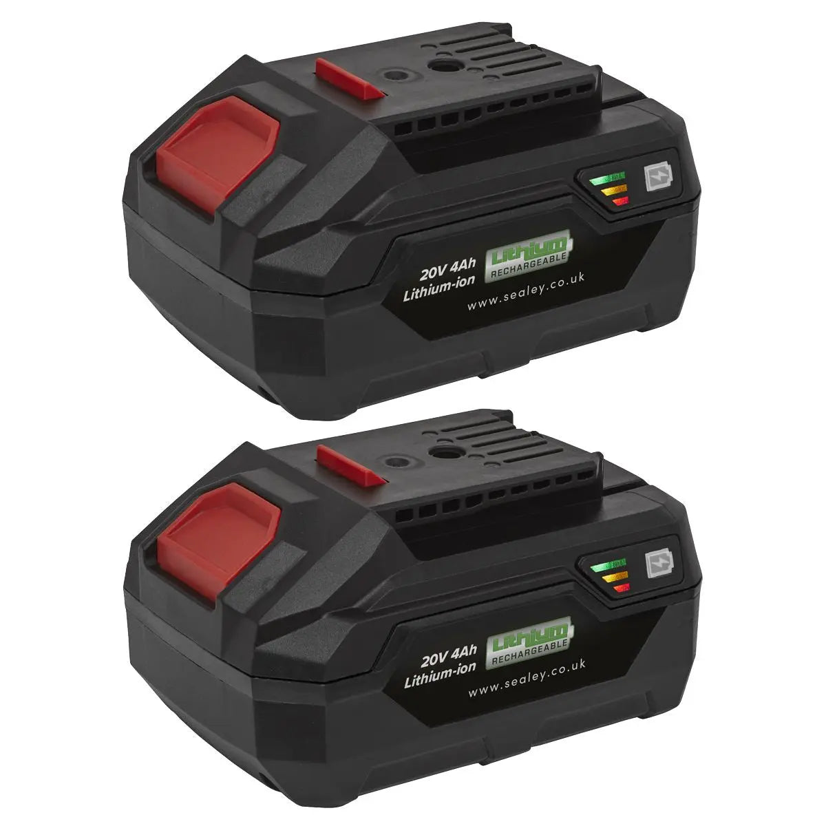 Sealey Power Tool Battery Pack 20V 4Ah Kit for SV20 Series 
