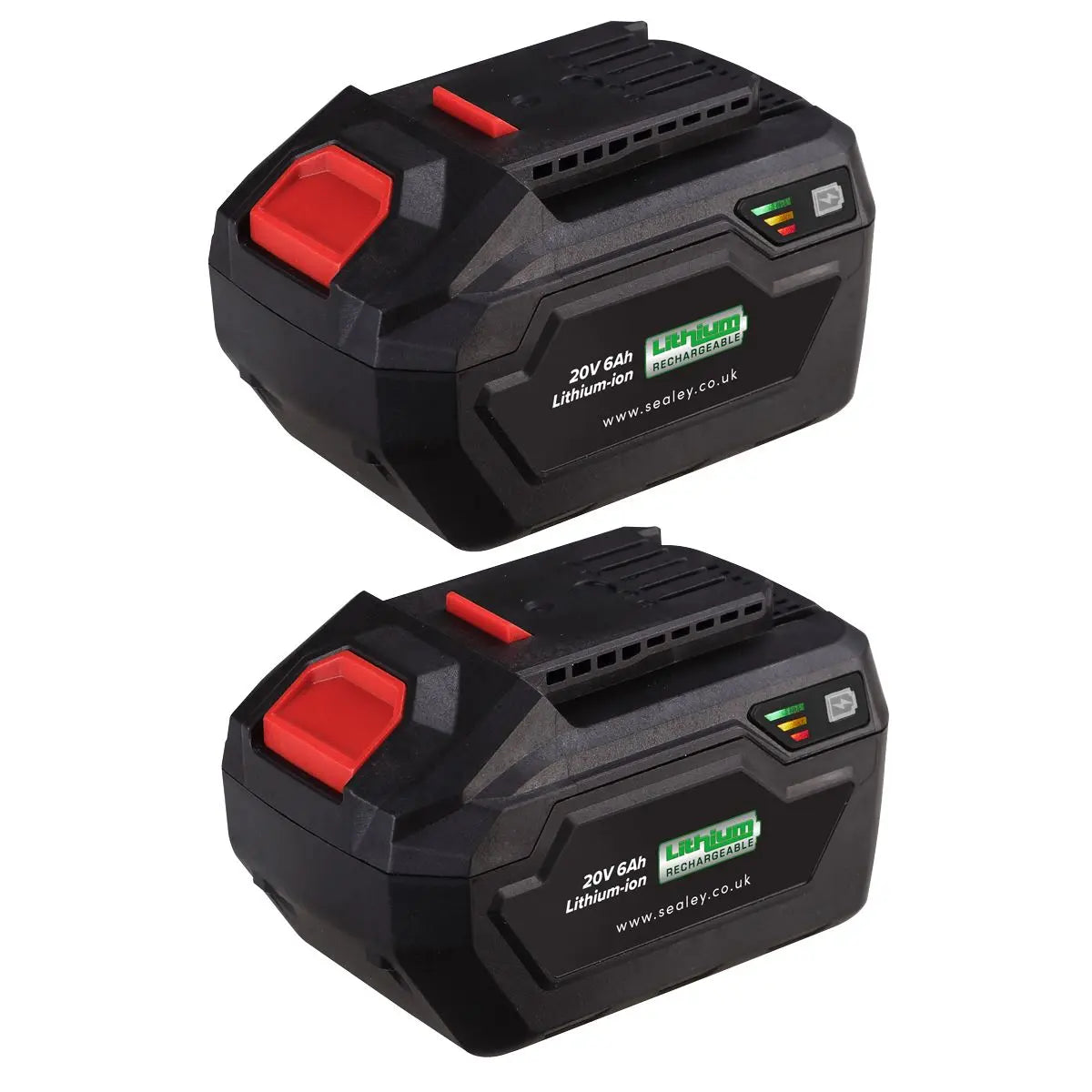Sealey Power Tool Battery Pack 20V 6Ah Kit for SV20 Series 