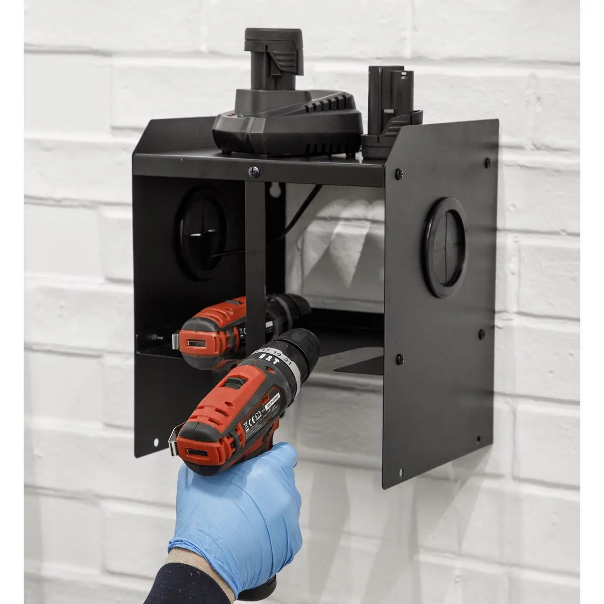 Sealey Power Tool Storage Rack - 2-Bay 