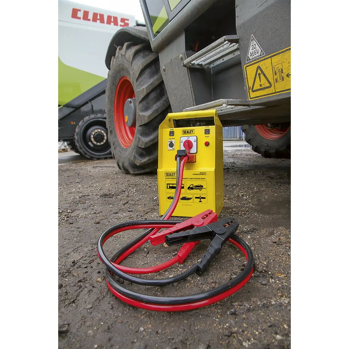 Sealey PowerStart Emergency Jump Starter 500hp Start 12/24V 