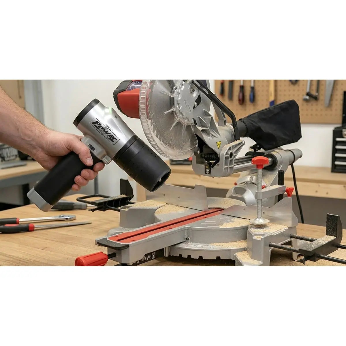 Sealey Powerclean Rechargeable Air Blower 750W  White Rose Tools