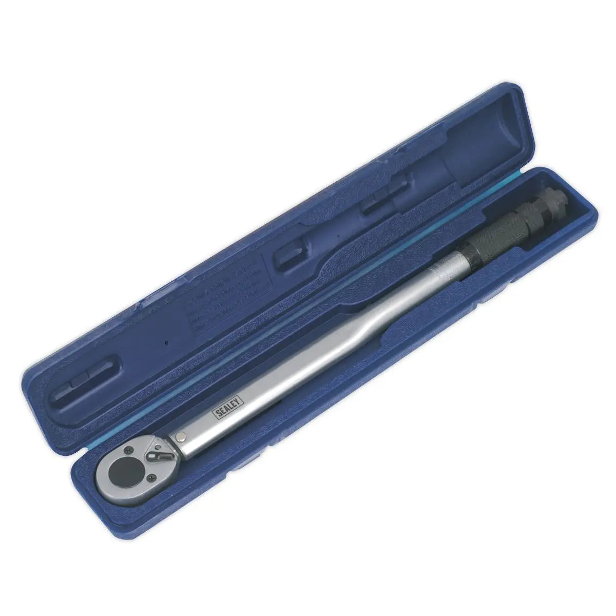 Sealey Premier 1/2" Drive Calibrated Micrometer Torque Wrench 27-204Nm Socket 