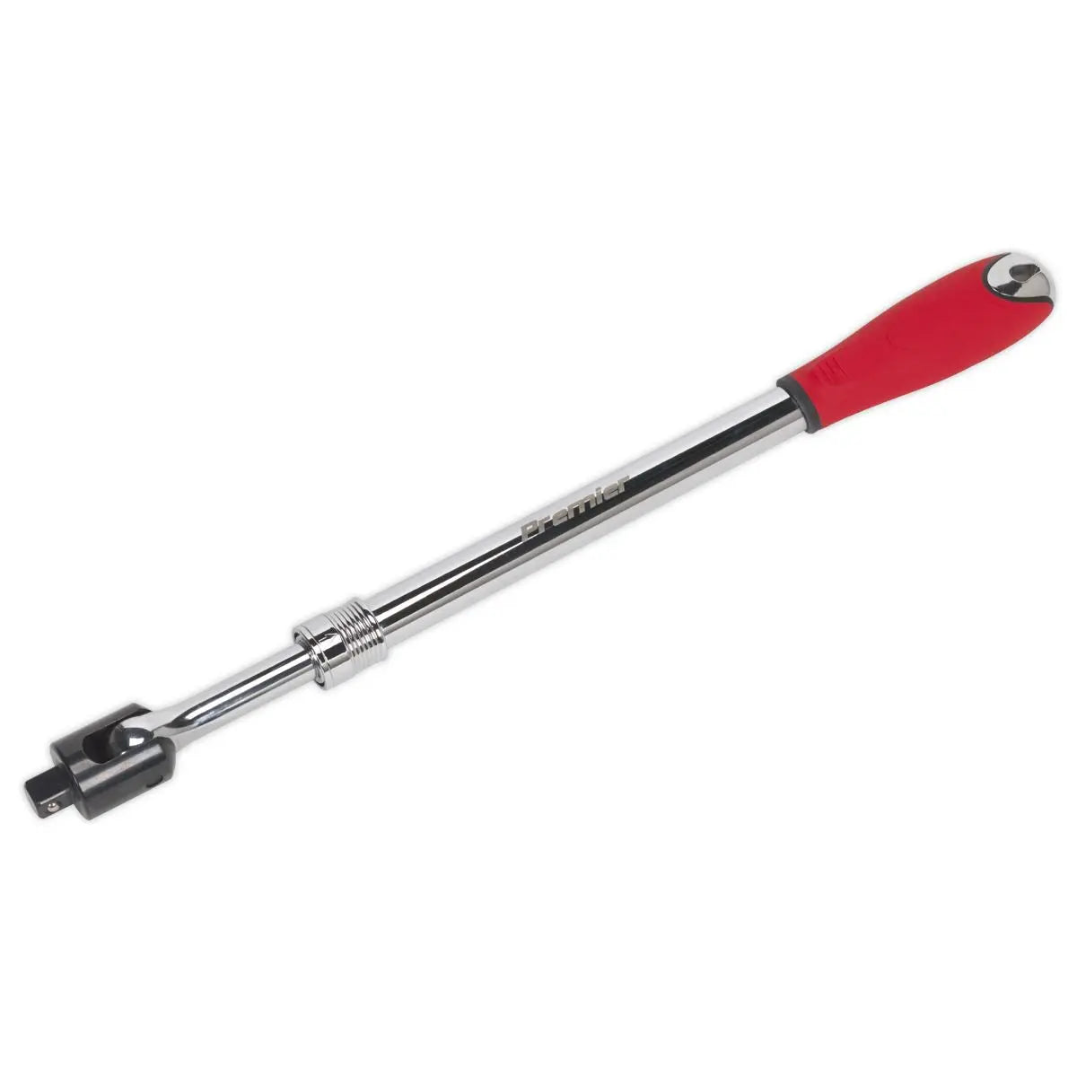 Sealey Premier 1/2" Drive Extendable Breaker Bar 450-600mm Wrench Flexi Knuckle 