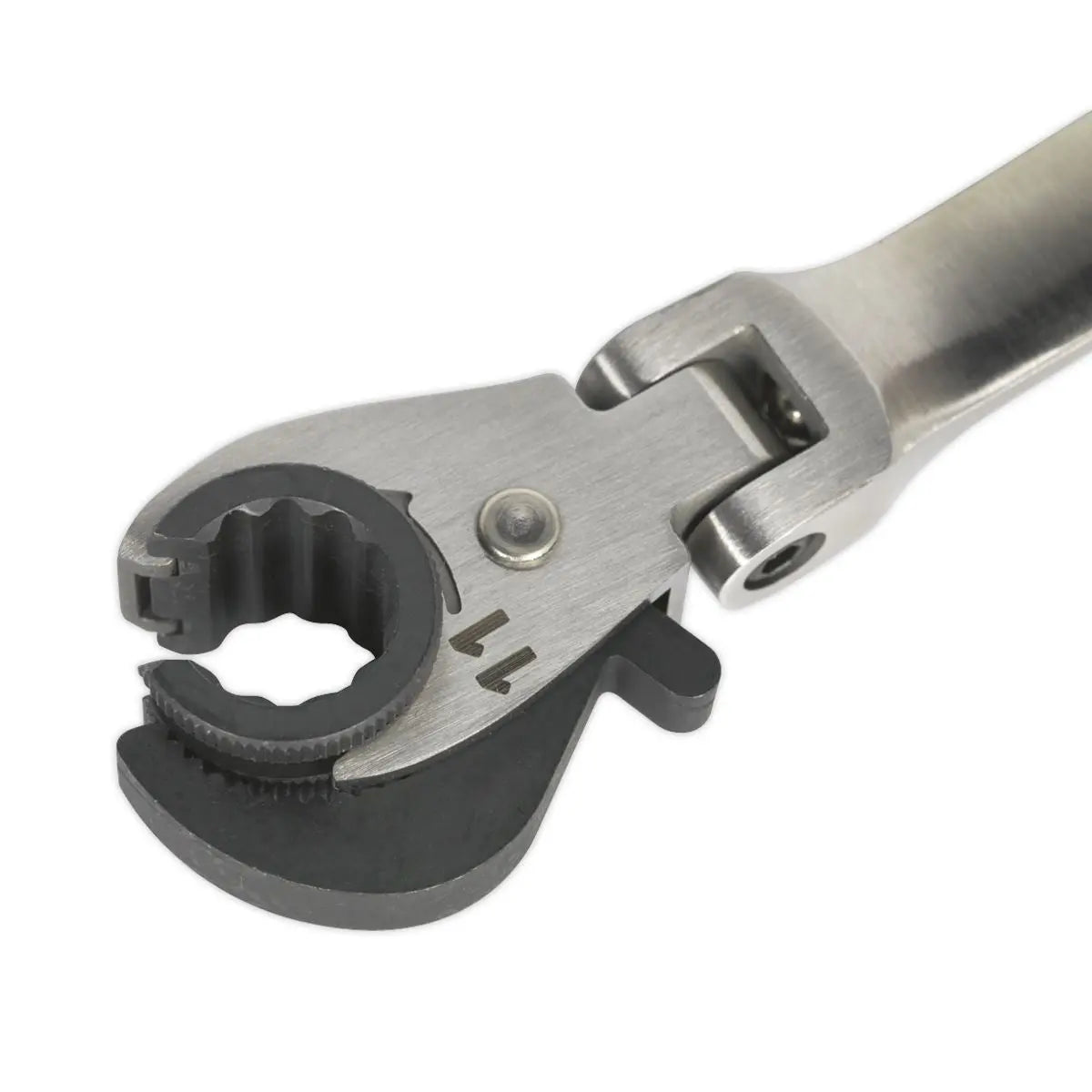 Sealey Premier 10 and 11mm Flexi Head Ratchet Flare Nut Brake Pipe Spanner 